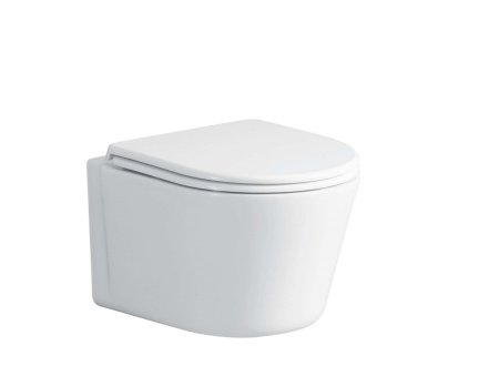 Унитаз подвесной безободковый Cerutti SPA Santa Aria СТ9666 с сиденьем фото