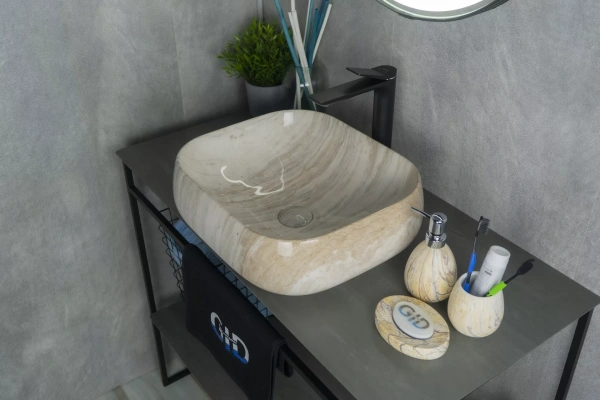 Накладная раковина GID MNC554 45х40 фото