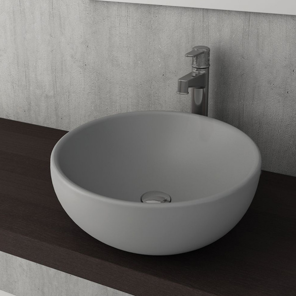 Накладная раковина Bocchi Roma 1119-006-0125 серая фото