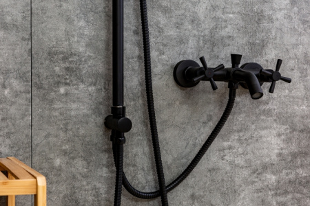 Душевая система Orange Mia M34-933b Черная фото