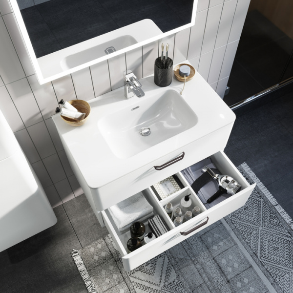 Тумба с раковиной Iddis Brick 60 см BRI60W0i95K фото