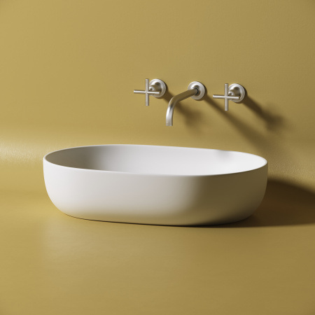 Накладная раковина Ceramica Nova Element CN6047MW 60x41 белая матовая фото