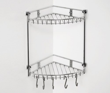 Полочка-решетка угловая WasserKRAFT K-1222 фото