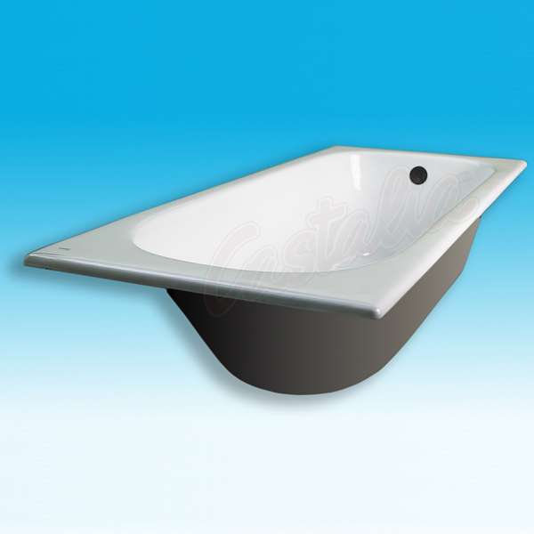 Чугунная ванна Castalia 160x70 фото