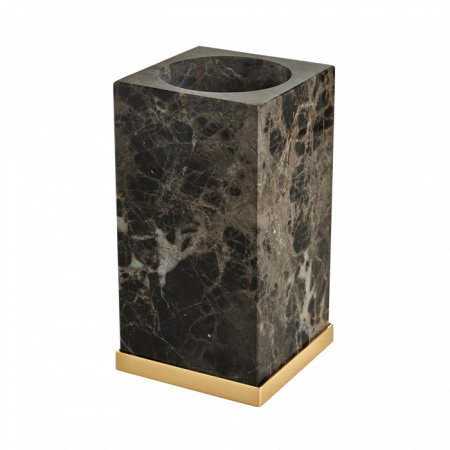 Стакан для зубных щеток 3SC Palace Em.Dark PA03AEMGD фото