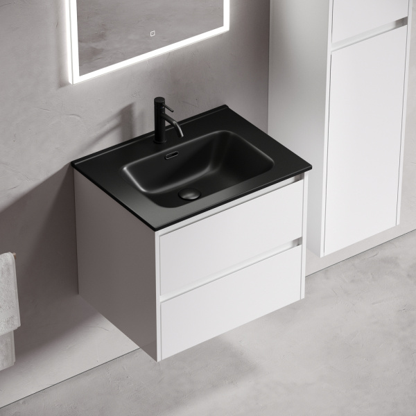 Тумба под раковину Sancos Libra LB60W белая фото