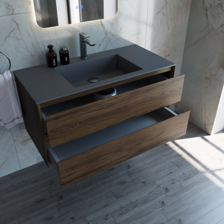 Тумба под раковину Vincea Luka VMC-2L100CO C.Oak фото