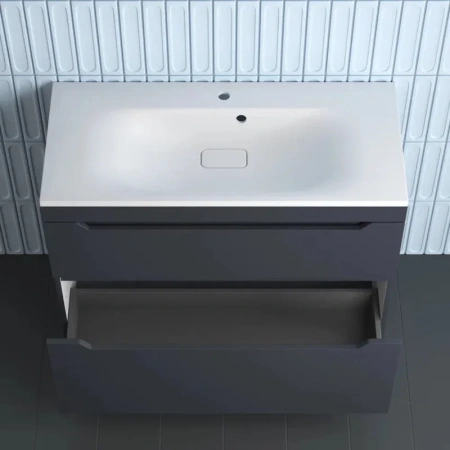 Тумба напольная Style Line Остин 100 ЛС-00002400 графит фото