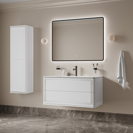 Тумба с раковиной Iddis Oxford Neo OXN10W0i95K 100 см, белая фото