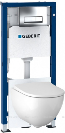 Унитаз с инсталляцией Geberit Acanto 500.128.21.A фото