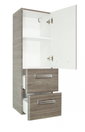 Шкаф-пенал Style Line Лотос 36, шелк зебрано, Plus фото