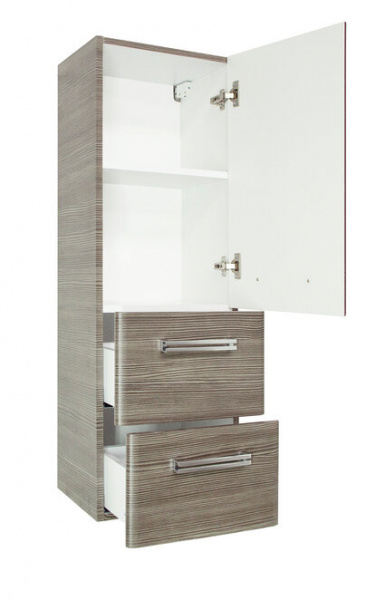 Шкаф-пенал Style Line Лотос 36, шелк зебрано, Plus фото