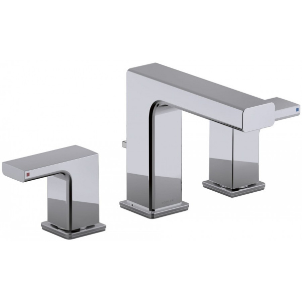 Смеситель для раковины двухвентильный Jacob Delafon Strayt E37331-CP фото