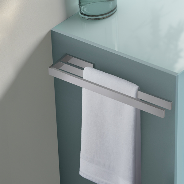 Полотенцедержатель двойной Timo Petruma 15252/13 Никель фото