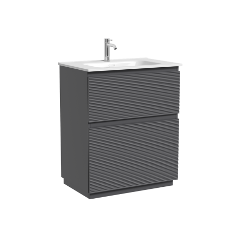 Тумба под раковину Sancos Folk Floor FL70FGS Grey soft фото