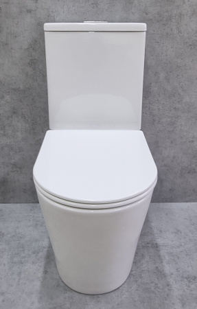 Унитаз напольный CeramaLux NS-2178 с сиденьем soft close фото