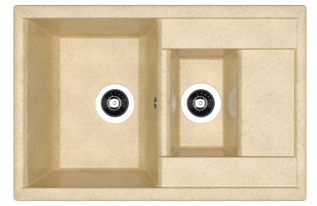 Кухонная мойка АСТРА 760К Dr. Gans 25.065.D0760 латте фото