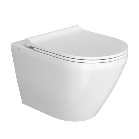 Унитаз подвесной безободковый VitrA Integra Round (Интегра Раунд) 7041B003-0075 фото