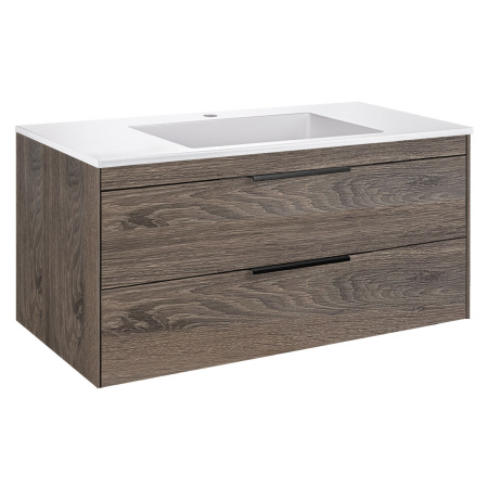 Тумба под раковину Vincea Chiara 2D VMC-2C2100RO R.Oak 100 см фото