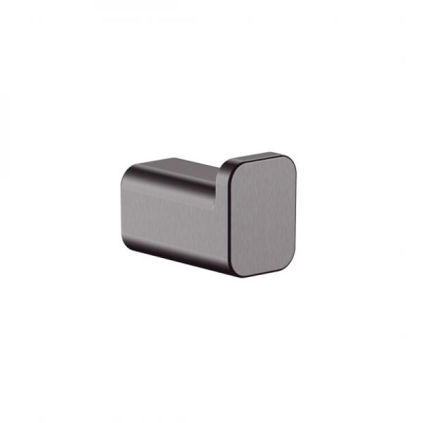 Крючок Hansgrohe AddStoris 41742340 хром черный шлифованный фото