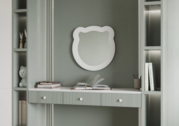 Детское зеркало Акватон Каспер 1A283502CRE20 мишка фото