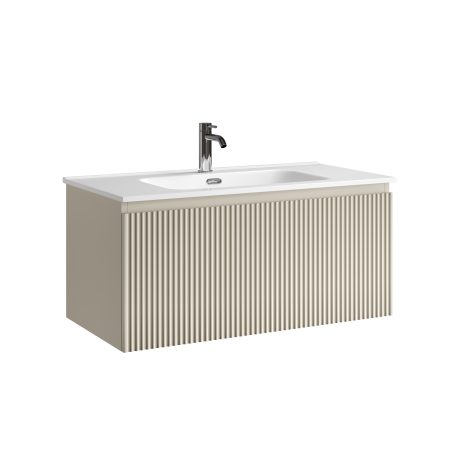 Тумба под раковину Sancos Snob R 1.0 SNR1.090CE Beige Soft фото