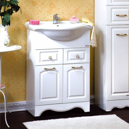 Тумба с раковиной Бриклаер Анна 60 фото