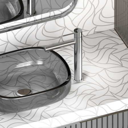 Высокий смеситель для раковины Timo Saona 2311/00F Хром фото