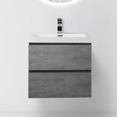 Тумба под раковину BelBagno Luce 60 LUCE-600-2C-SO-SCM цемент матовый фото