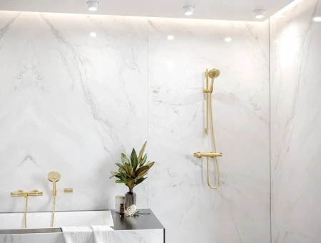 Мыльница для ванной Hansgrohe AddStoris 41746990 полированное золото фото