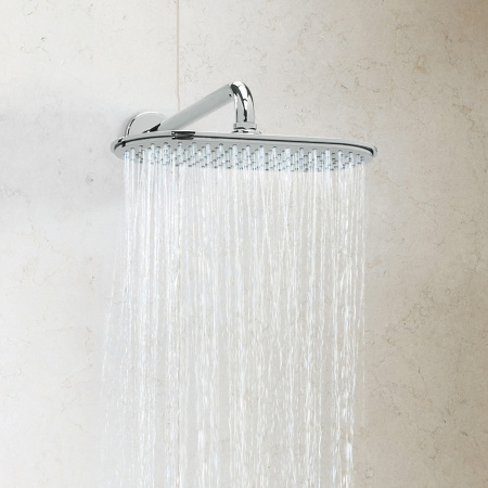 Верхний тропический душ с кронштейном Grohe Rainshower Veris 26058000 фото