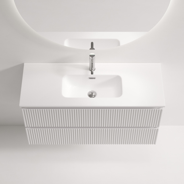 Тумба под раковину Sancos Snob R SNR100/39W Bianco фото