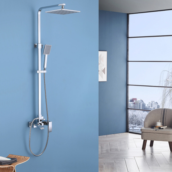 Душевая система (стойка) Abber Wasserfall AF8616 хром фото