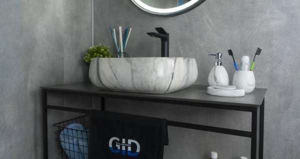 Накладная раковина GID MNC189 45х40 фото