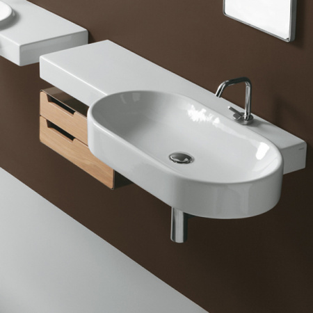 Подвесная раковина Simas FlowFL22bi*0 115 см фото