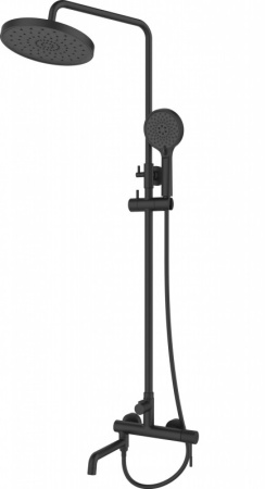 Душевая система Esbano DAISY (DS-MB) черная матовая фото