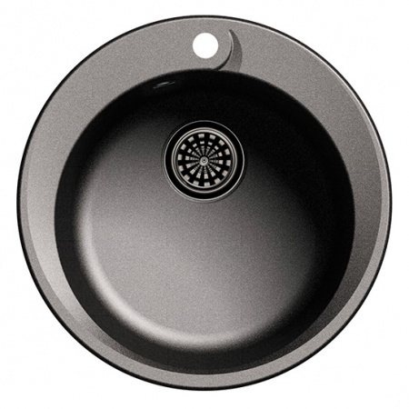 Мойка кухонная Ewigstein Rund R- 45 черный фото