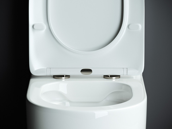 Унитаз компакт безободковый Ceramica Nova Mia Rimless CN1801-B с сиденьем с микролифтом фото