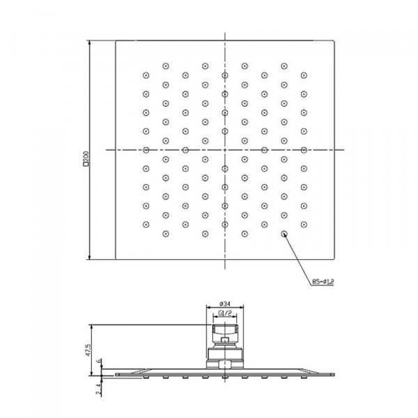 Душевая система (стойка) Omnires Y SYSMONTREALCR фото