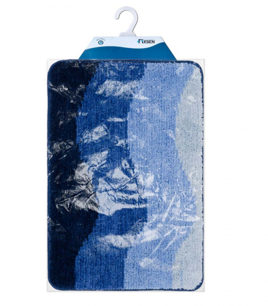 Коврик для ванной комнаты Fixsen Pepe МА-2751C синий фото