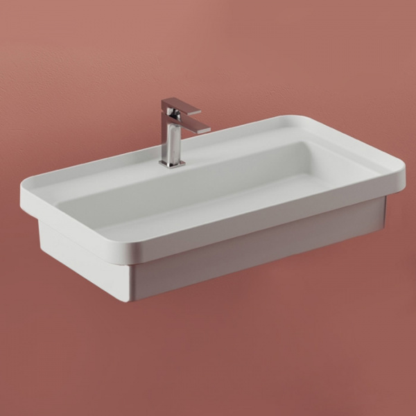 Раковина Artceram Fuori Scala TFL035 05 00 *1 80х45 белая матовая фото