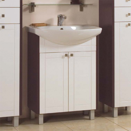 Тумба под раковину Акватон Альпина 65 1A133401AL500 венге фото