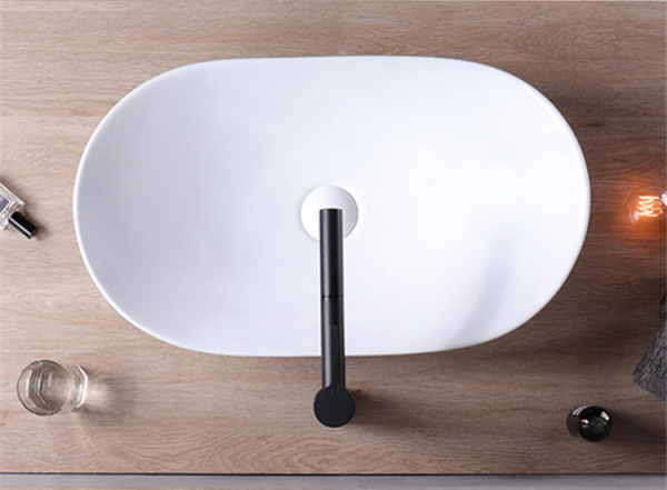 Накладная раковина CeramaLux N 7811MW 60x36 белая матовая фото