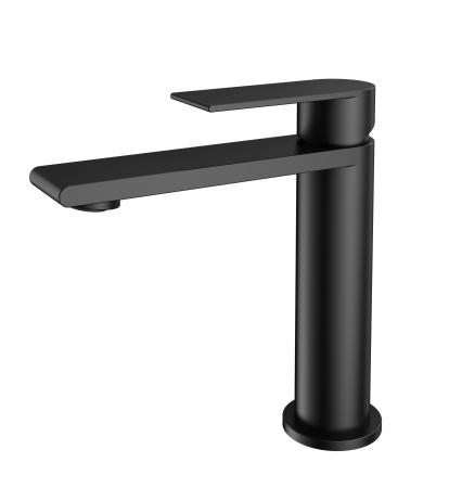 Смеситель для раковины Vincea Vogue VBF-2VS1MB черный матовый фото