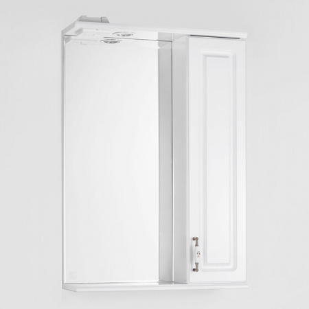 Зеркало-шкаф Style Line Олеандр 2-55 белый фото