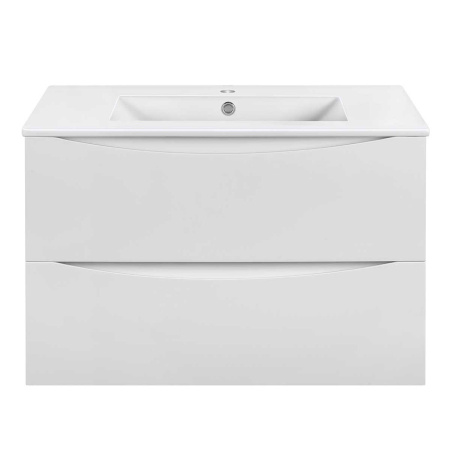 Тумба под раковину Vincea Mia Slim VMC-2MC800S1GW G.White 80 см фото