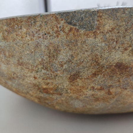 Накладная раковина из речного камня RS01196 (55*48*14) фото