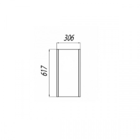 Подвесной шкаф Акватон Брук 1A202503BCDL0 фото